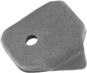 Allstar Performance ALL60014 1-1/2" Tall 1/8" Thick 1/4" Hole 1" Mild Steel Body Brace Chassis Tab, (Pack of 4)