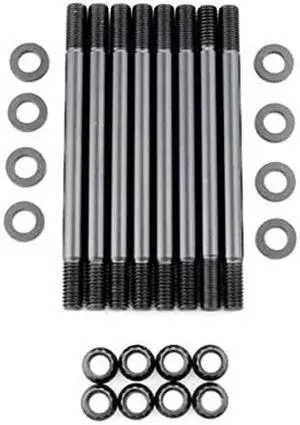 ARP 235-4306 Pro Series Black Oxide 12-Point Cylinder Head Stud Kit for Big Block Chevy Long Exhaust Studs, (Set of 8)