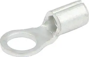Allstar Performance (ALL76001) #6 Hole Non-Insulated Ring Terminal, Pack of 20
