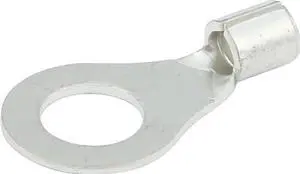 Allstar Performance ALL76025 Non-Insulated Ring Terminal, 5/16" Hole, Pack of 20