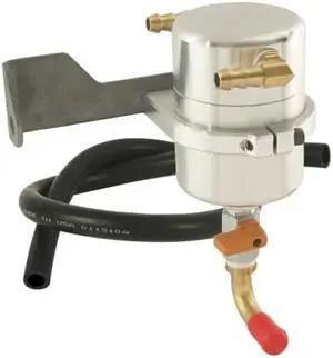 Moroso 85481 Air/Oil Separator Catch Can Kit for GM Trucks, Silverado/Sierra/Tahoe/Suburban, 14-18 2500 w/Gen IV Gas Engines