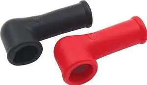 Allstar Performance ALL76154 Black (1) and Red (1) Terminal Cover - Pair