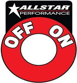 Allstar-ALL99045 On/Off Battery Disconnect Decal