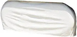 ADCO 3923 White Double Axle Tyre Gard Wheel Cover