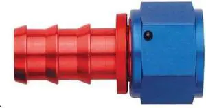 Aeroquip FCM1513 Aluminum -08AN Socketless Straight Hose Fitting
