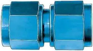 Aeroquip FCM2918 Blue Anodized Aluminum -12AN Female Flare Swivel Adapter