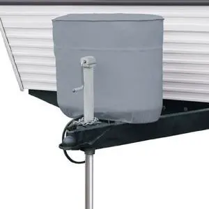 Classic Accessories Over Drive RV Tank Cover, Double 30/7.5 Gallon Tanks, Grey