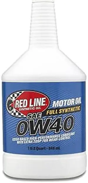 Red Line 11104 0W40 Motor Oil - 1 Quart