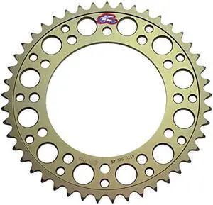 Renthal Rear Sprocket 42 Tooth Hard Anodized - Fits: Kawasaki ZR7S (ZR750H) 2004