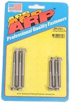 ARP 400-0311 Carburetor Float Bowl Bolt with Single Metering Block, (Set of 8)