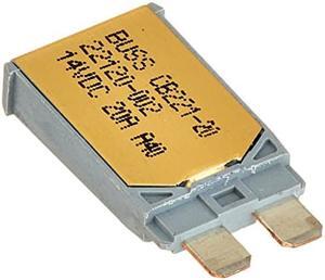 Bussmann CB221-20 Type I ATC Footprint Automotive Circuit Breaker (20 Amp), 1 Pack