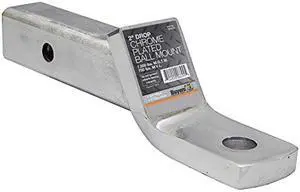 Buyers Products 1803006 Ball Mount (Chrome,Capacity 6000 lbs)