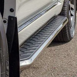 ARIES 2051031 AeroTread 5 x 73-Inch Polished Stainless SUV Running Boards, Select Dodge Durango