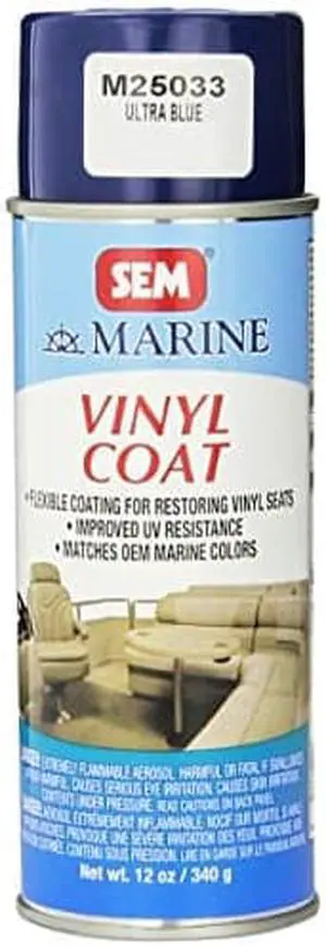 SEM M25033 Ultra Blue Marine Vinyl Coat - 12 oz.