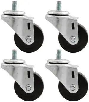 Allstar Performance ALL10164 3" Heavy Duty Cradle Wheel Kit, (Pack of 4)