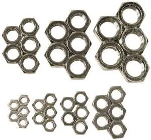 Allstar ALL18291 Left Hand Steel Jam Nut Assortment
