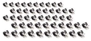 Allstar Performance ALL18300-50 Line Clamp, Aluminum, 3/16in
