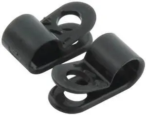 Allstar Performance ALL18311 1/4" Nylon Line Clamp, (Pack of 10)