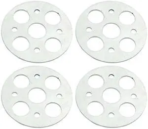 Allstar Performance ALL18471 Lightweight Aluminum Scuff Plates 4 Pack