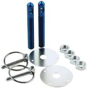Allstar ALL18502 Blue 1/2" Aluminum Hood Pin Kit