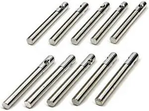 Allstar Performance ALL18487-10 3/8 in OD x 3-1/2 in Long Aluminum Hood Pin