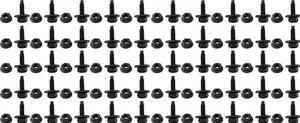 Allstar Performance (ALL18553-50) Body Bolt Kit, Black, 3/4", Pack of 50