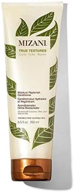 MIZANI True Textures Moisture Replenish Conditioner | With Coconut Oil | Silicone & Paraben-Free | For Curly Hair | 8.5 Fl. Oz.