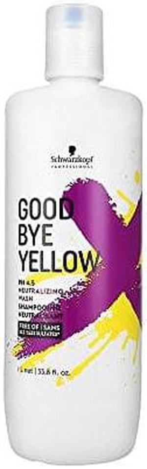 Goodbye Yellow by Schwarzkopf Shampoo 1000ml