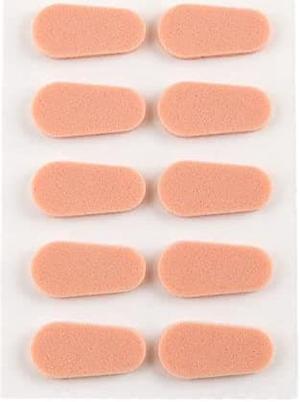 Flents Eyeglass Nose Pads, 10 Nose Pads, Self Stick Foam, Stops Slipping Glasses