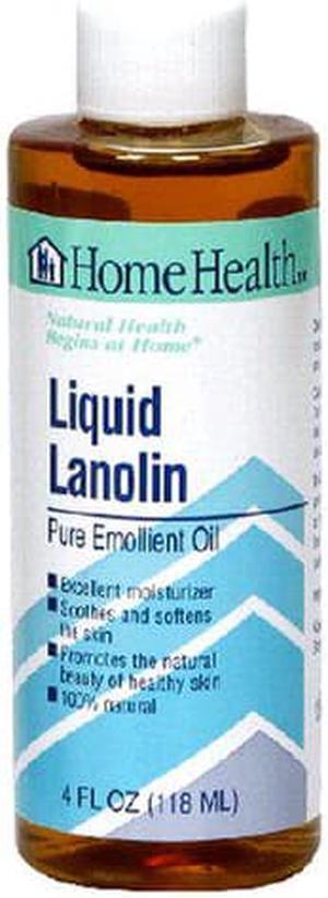 Home Health Liquid Lanolin, 4-Ounces (Pack of 3)