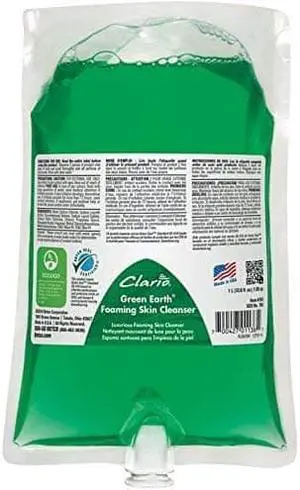 Betco Clario Green Earth Foaming Skin Cleanser 78129-00 6-1000 mL Bag