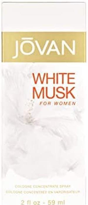 Jovan White Musk for Women Cologne Concentrate Spray, 2 Fl Oz