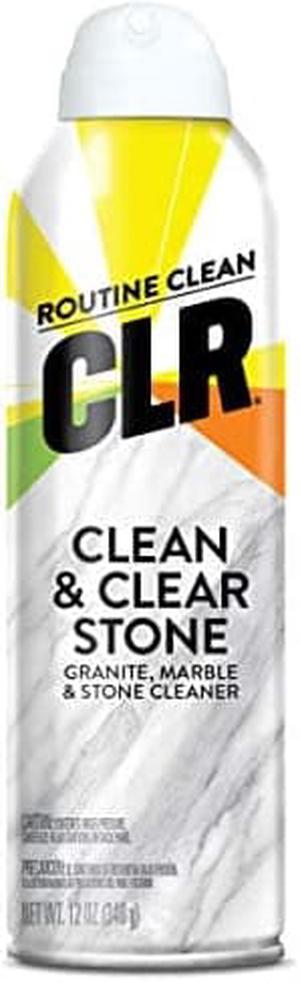 Clean & Clear Stone, Granite, Marble, and Stone Cleaner, 12 Ounce Aerosol Spray Can