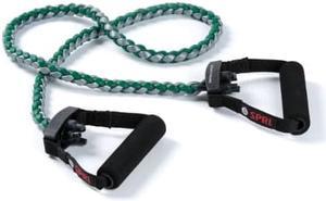 SPRI Braided Xertube Resistance Band Exercise Cords, Light (Level 2)