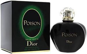 Christian Dior Poison Eau De Toilette Spray for Women, 3.4 Ounce