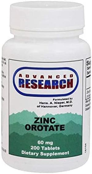 Zinc Orotate 60 mg 200 Tabs