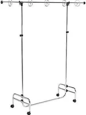 Pacon Adjustable Pocket Chart Stand, Metal, Locking Casters and Rings, Adjustable to 78", 1 Stand