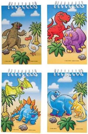 2.4X3.6" DINOSAUR SPIRAL NOTEBOOK