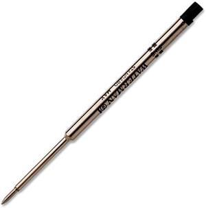 Waterman Ballpoint Refill for Ballpoint Pens, Fine point, Black ink (734254)