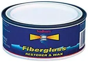 Sudbury 410 Fiberglass Restorer and Wax, 11-Ounce Paste