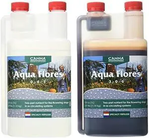 CANNA Aqua Flores A & B, 1 L, Set of 2