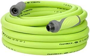 Flexzilla Garden Hose with SwivelGrip, 5/8 in. x 50 ft., Heavy Duty, Lightweight, Drinking Water Safe - HFZG550YWS (Packaging May Vary)