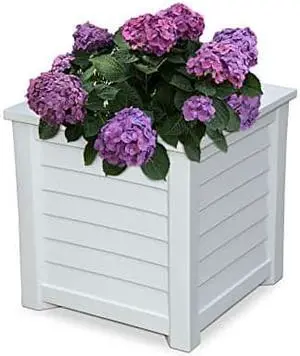 Mayne 5867-W Lakeland Planter, 20x20, White
