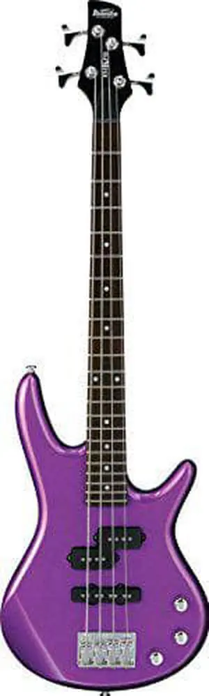 Ibanez 4-String Bass Guitar, Right Handed, Metallic Purple (GSRM20MPL)