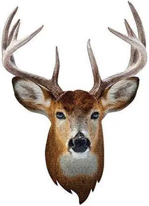 Madd Capp Puzzles - I AM Buck - 550 Pieces - Animal Shaped Jigsaw Puzzle
