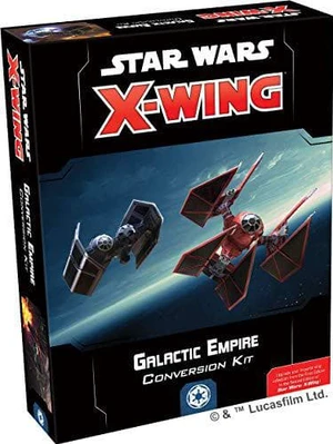Star Wars X-Wing 2nd Edition Miniatures Game Galactic Empire CONVERSION KIT | Strategy Game for Adults and Teens | Ages 14+ | 2 Players | Average Playtime 45 Minutes | Made by Atomic Mass Games Star Wars X-Wing 2nd Edition Miniatures Game Galactic Empire CONVERSION KIT | Strategy Game for Adults and Teens | Ages 14+ | 2 Players | Average Playtime 45 Minutes | Made by Atomic Mass Games