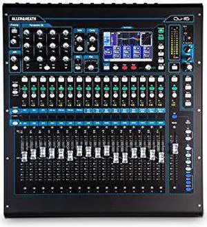 Allen & Heath QU-16C Rack Mountable Compact Digital Mixer, Chrome Edition