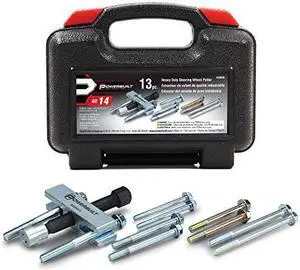 Alltrade 648645 Kit 14 Heavy Duty Steering Wheel Puller Tool Set