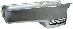 Moroso 20171 Street/Strip Stock Replacement Oil Pan for Chevy Small-Block Engines