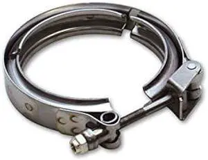 Vibrant 1490C Stainless Steel Quick Release V-Band Clamp